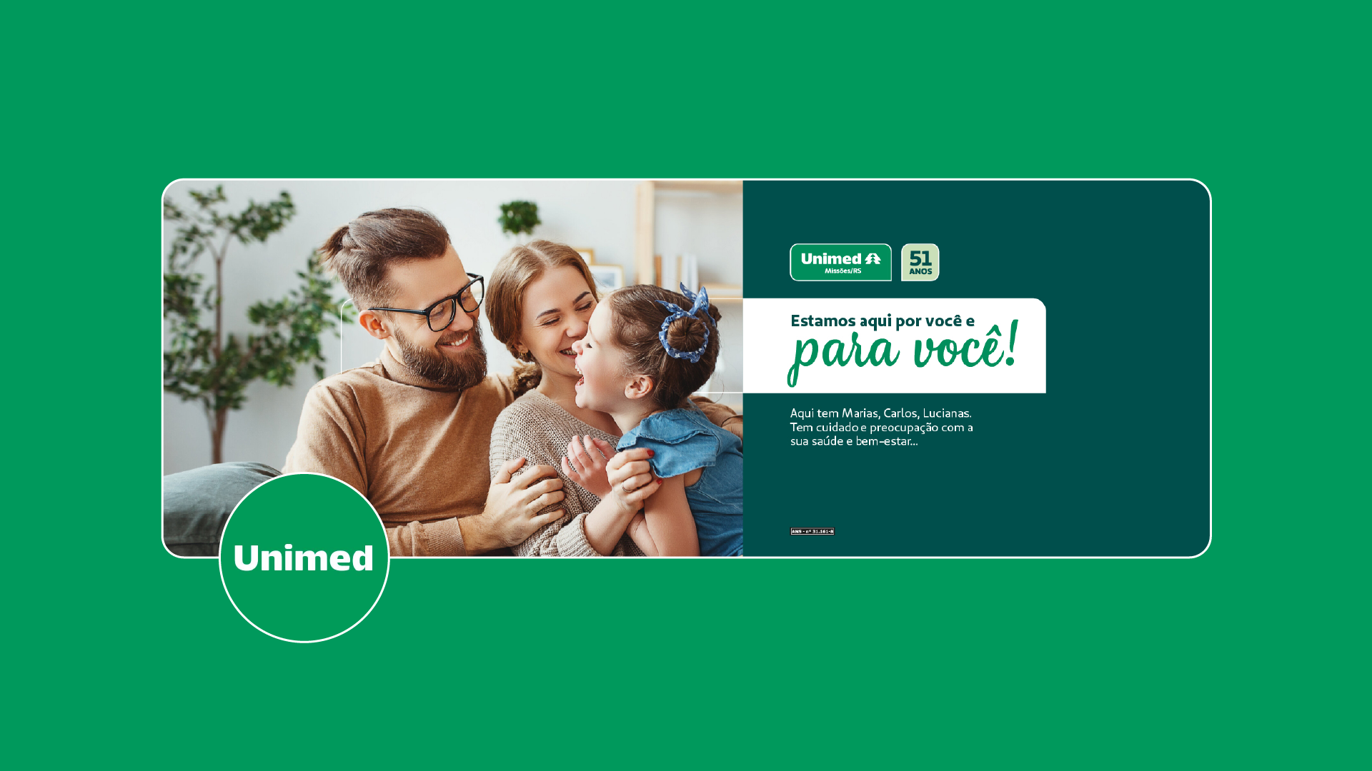 Portfolio Agência Jung Mídias Sociais Unimed Missões/RS - 