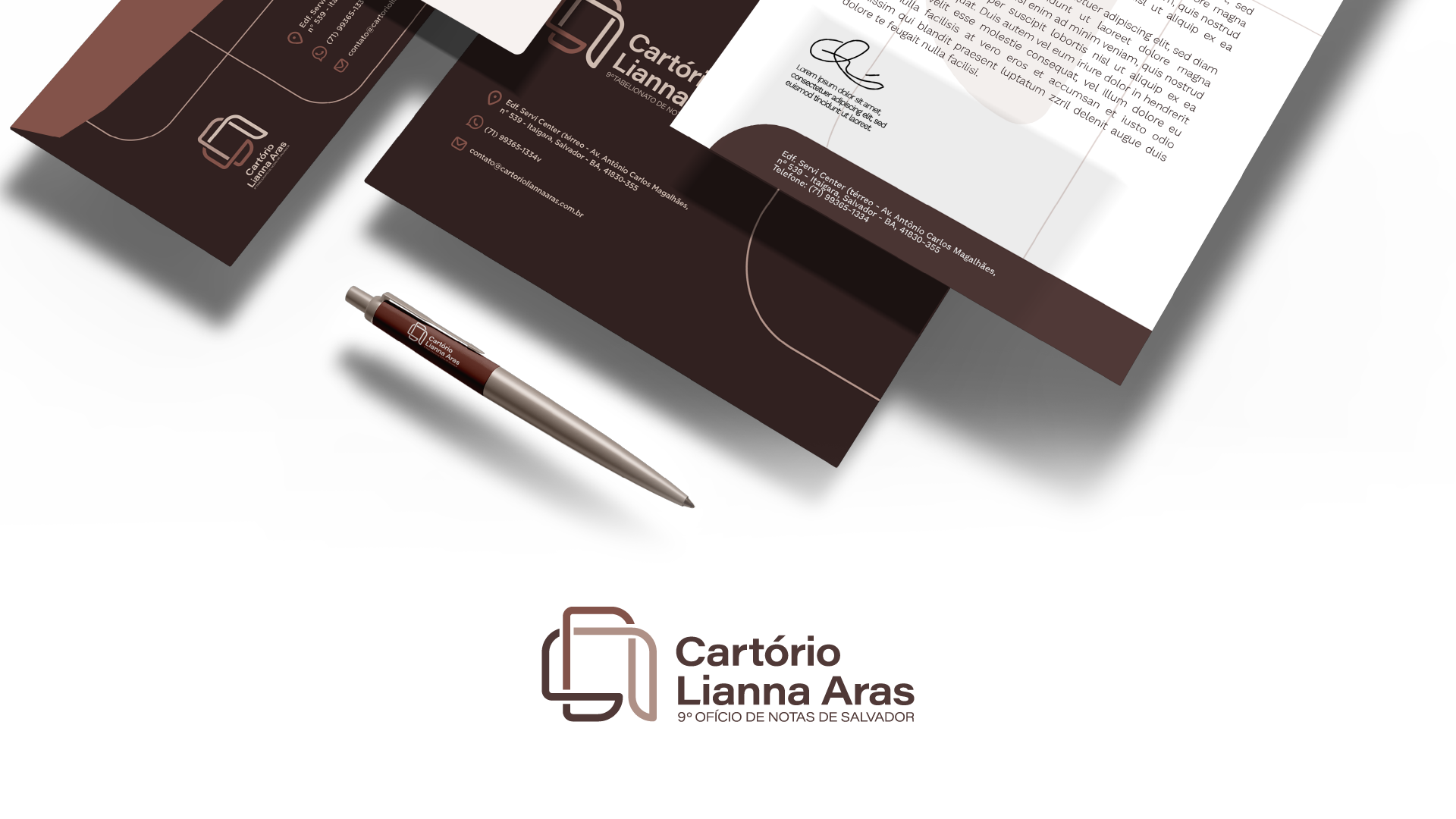 Portfolio Agência Jung Marca Cartório Lianna Aras - 
