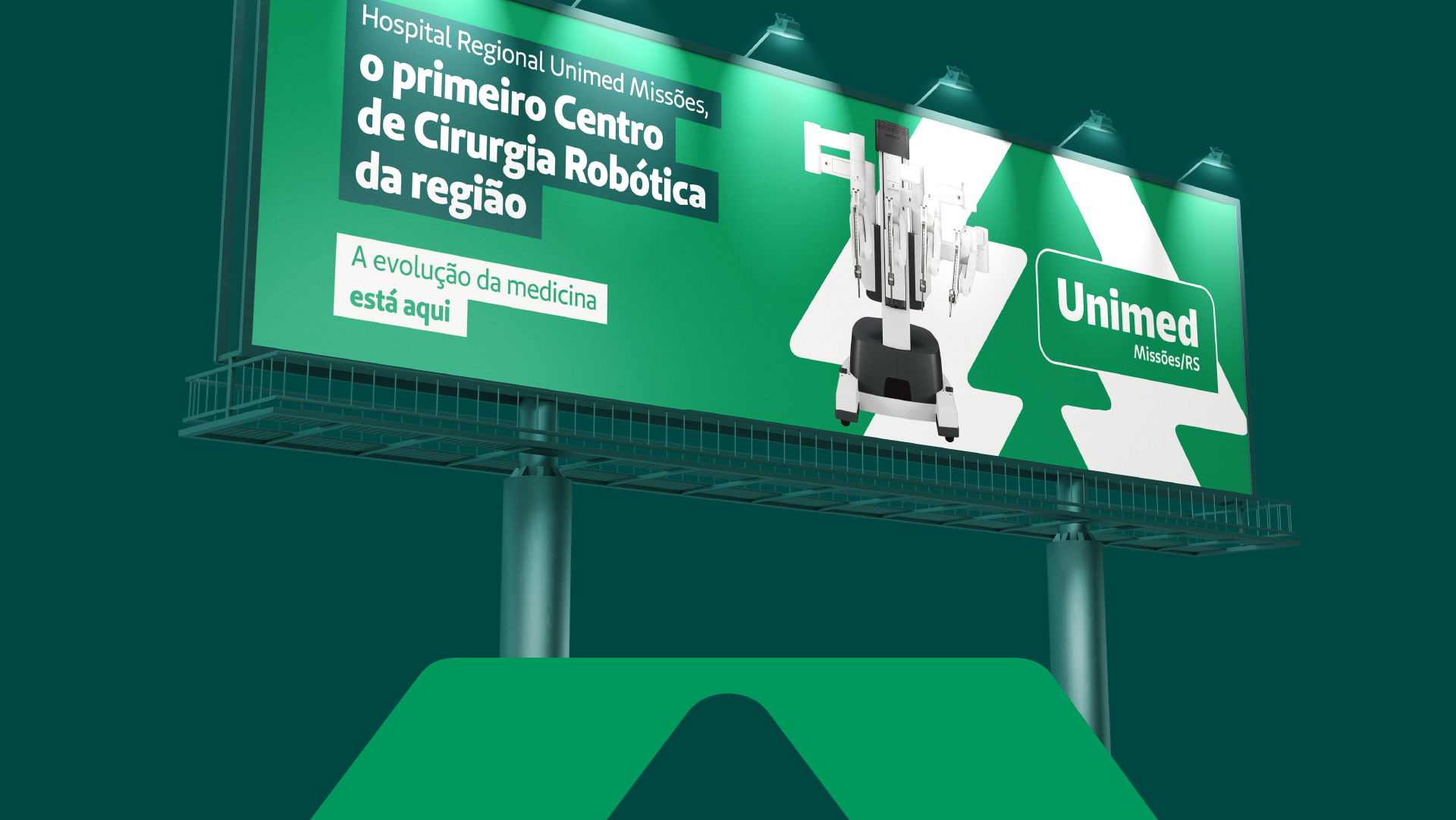Portfolio Agência Jung Cirurgia Robótica - Unimed Missões/RS