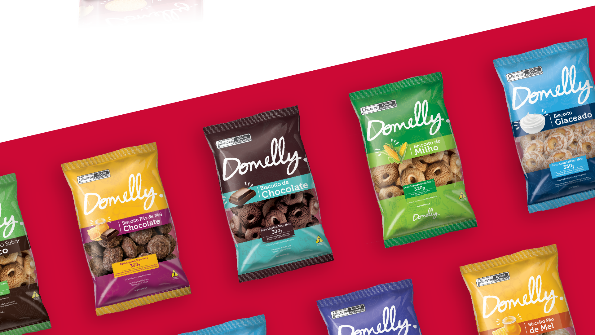 Portfolio Agência Jung Redesign de Marca e Embalagem - Domelly