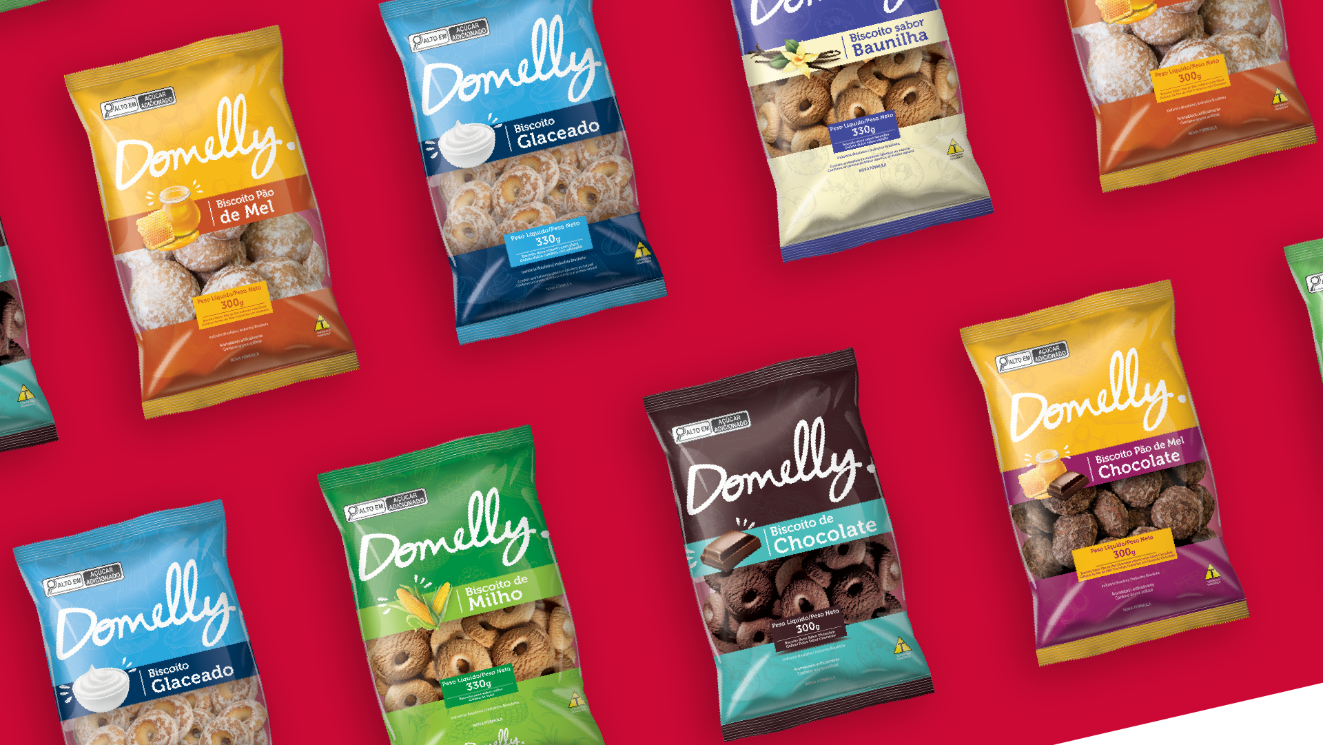 Portfolio Agência Jung Redesign de Marca e Embalagem - Domelly