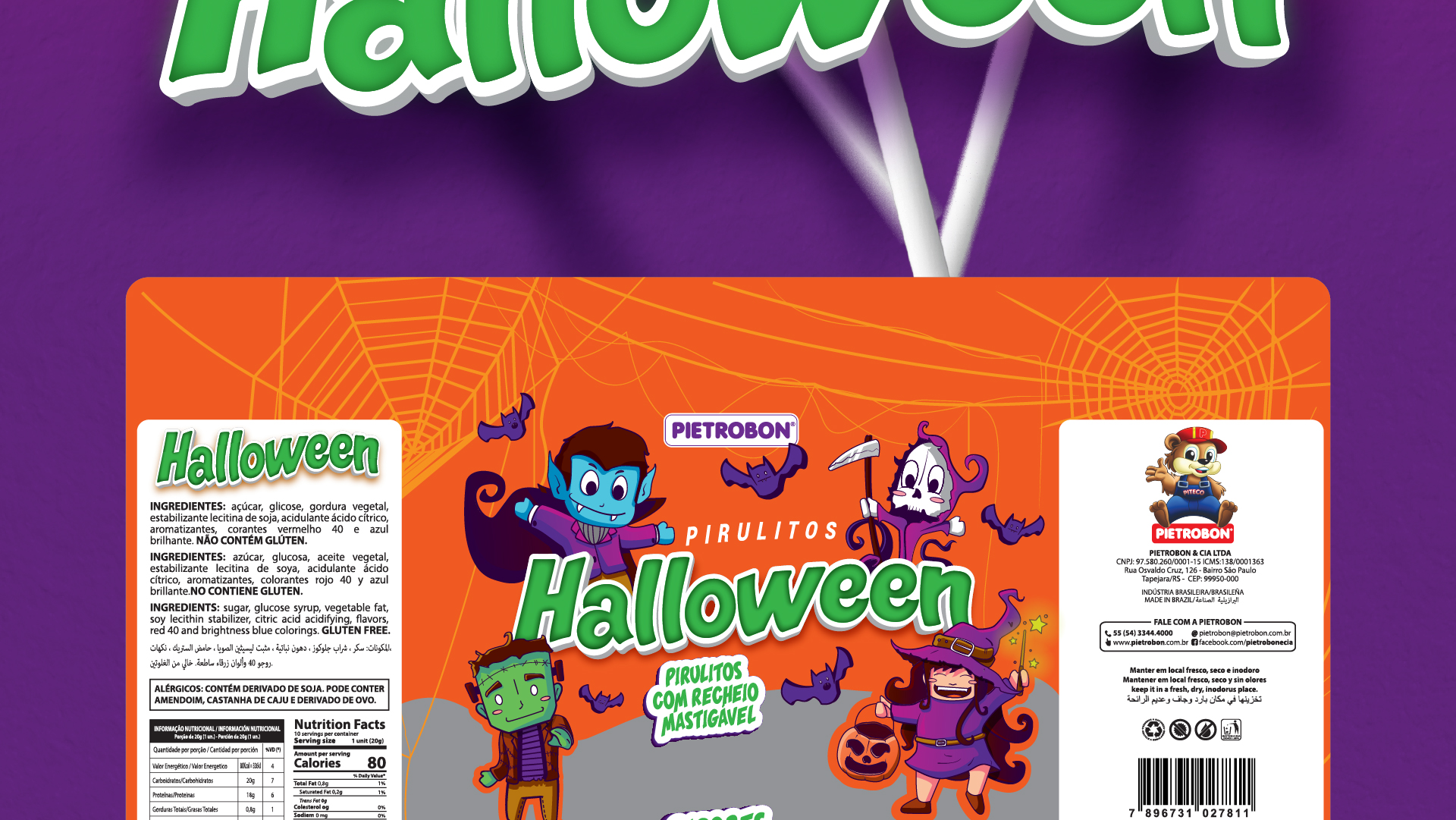 Portfolio Agência Jung Pirulito Halloween - Pietrobon