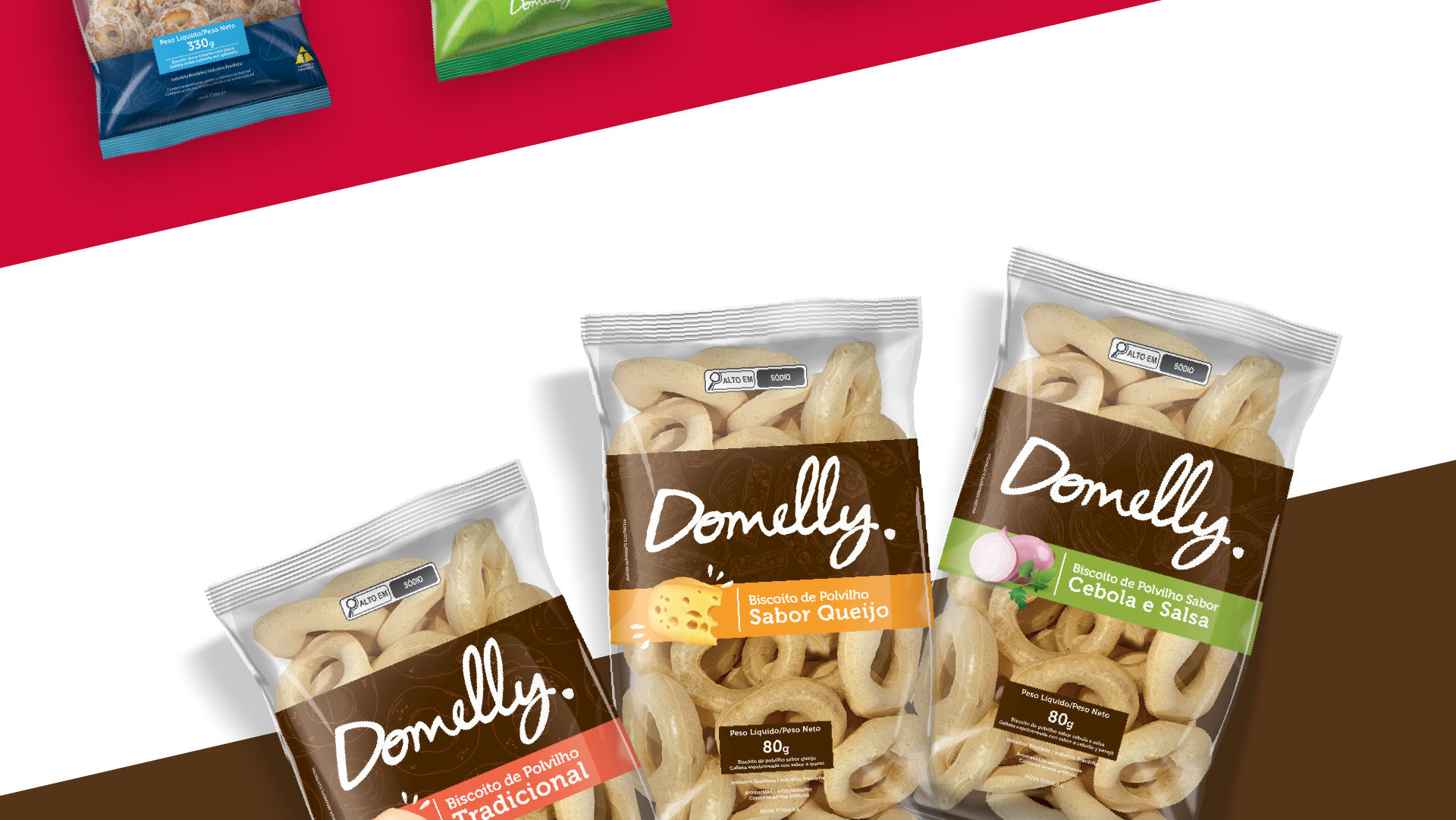 Portfolio Agência Jung Redesign de Marca e Embalagem - Domelly