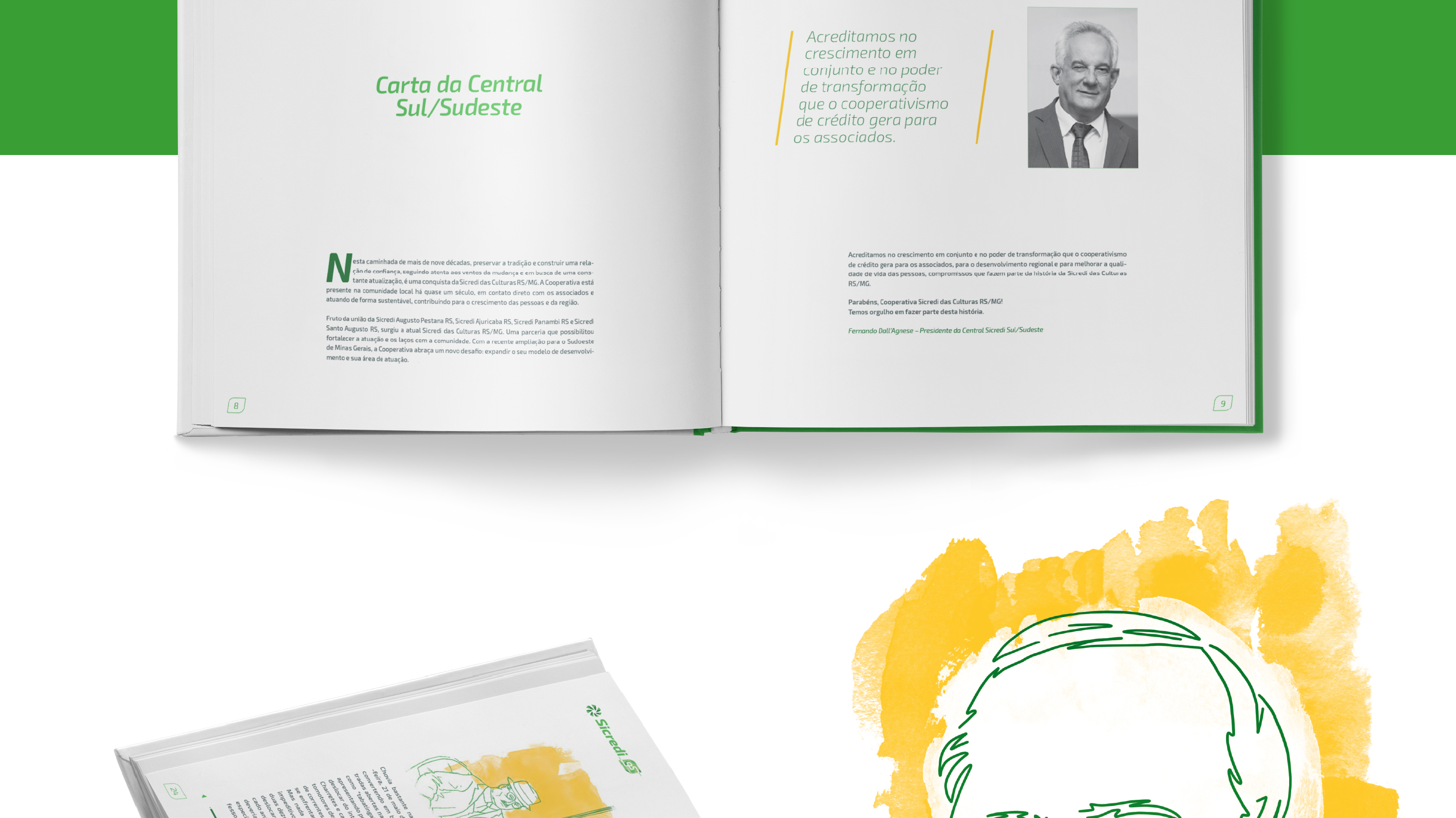 Portfolio Agência Jung Livro Sicredi das Culturas RS/MG - 