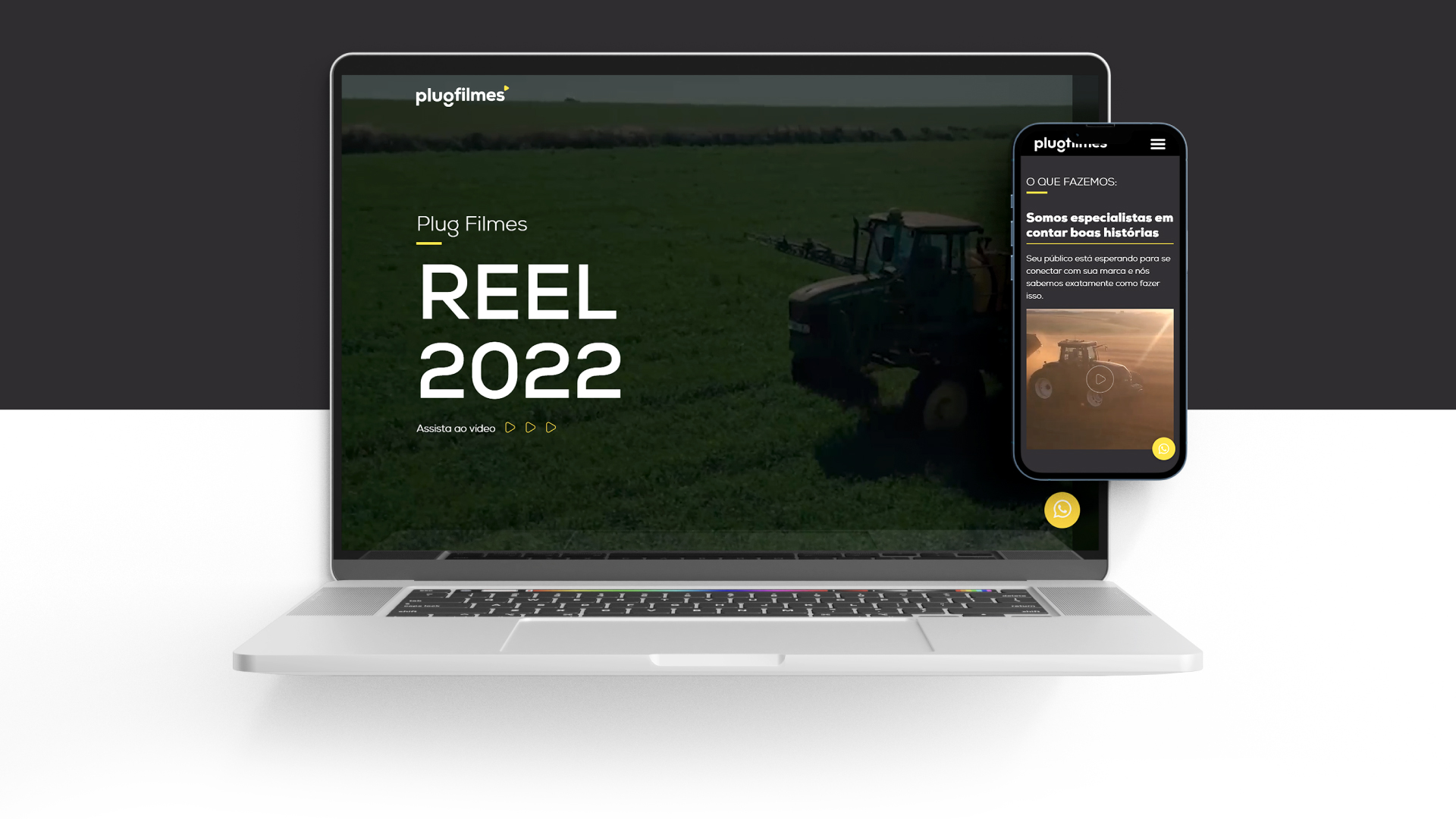 Portfolio Agência Jung Site Plug Filmes - 