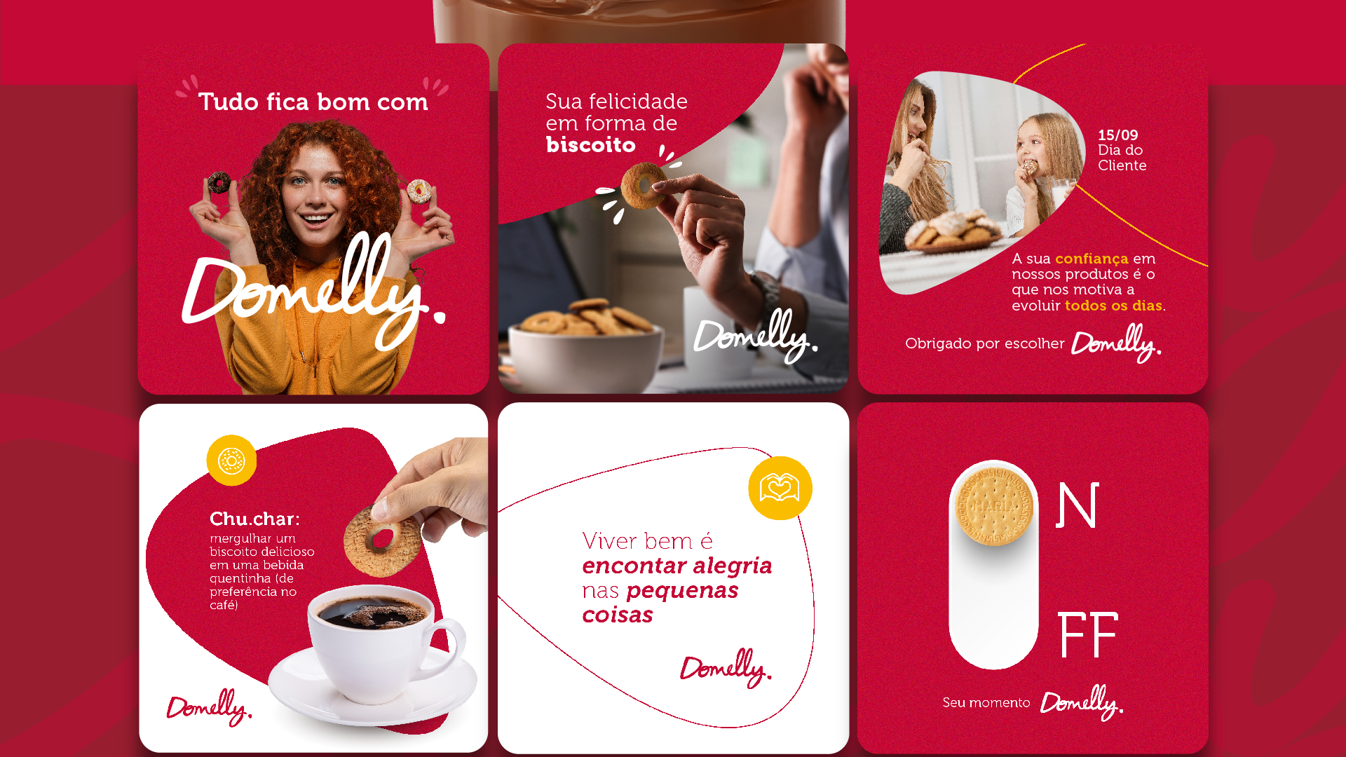 Portfolio Agência Jung Mídias Sociais Domelly - 