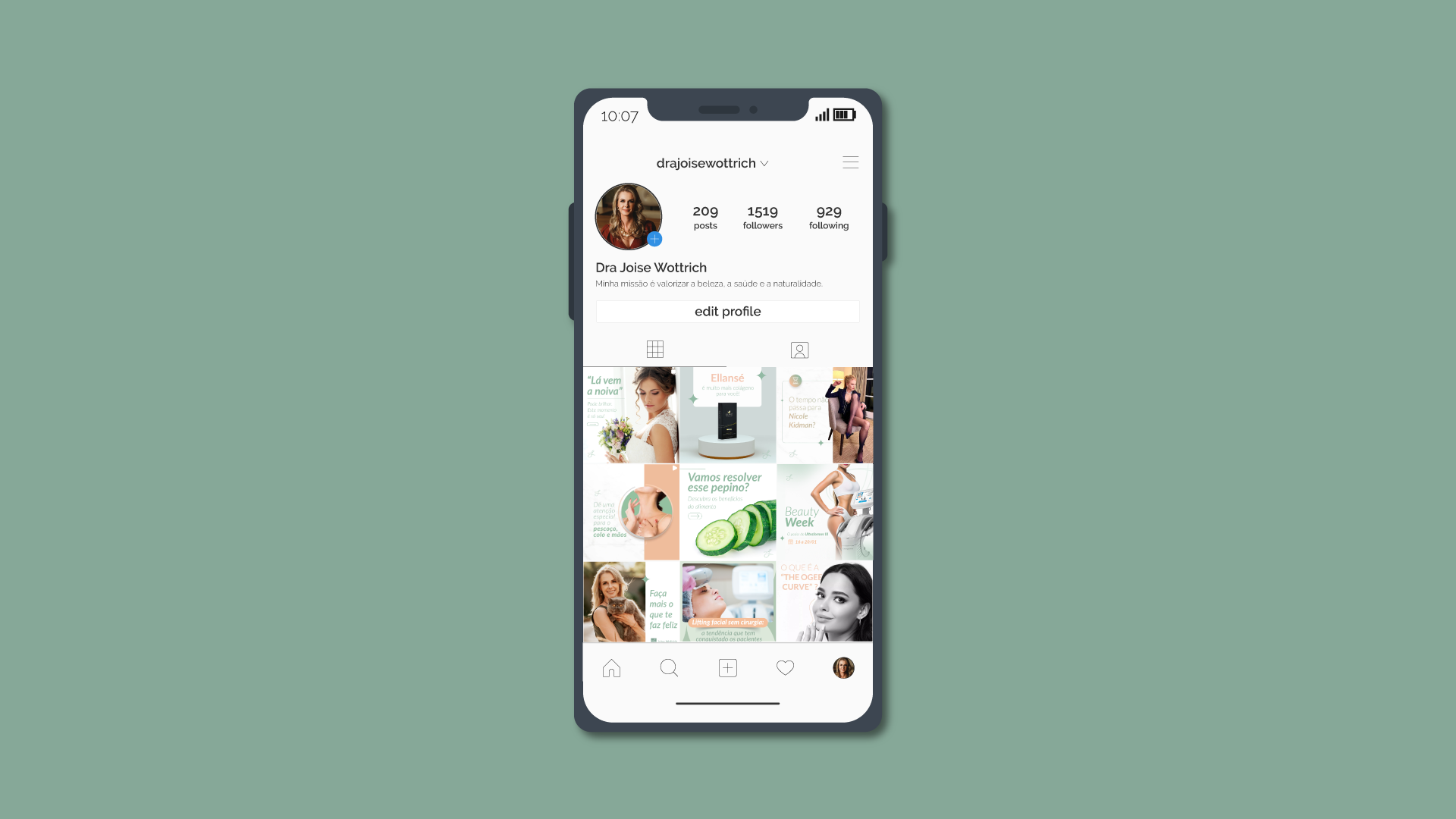 Portfolio Agência Jung Dra Joise Wottrich - 
