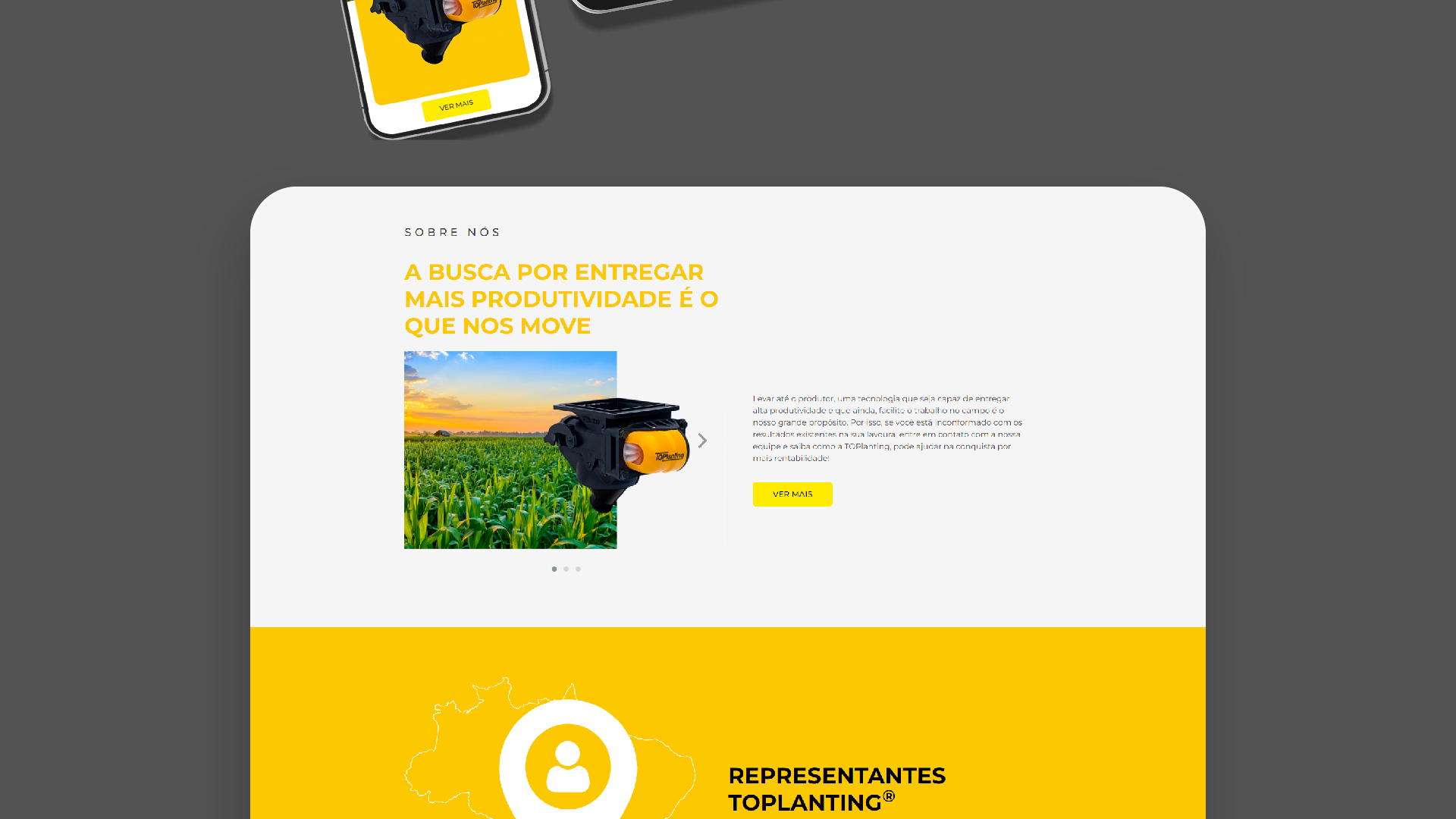 Portfolio Agência Jung Site Toplanting - 