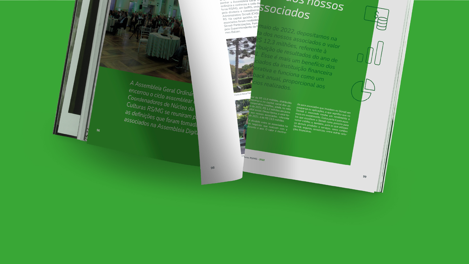 Portfolio Agência Jung Relatório Sicredi das Culturas RS/MG 2022 - 