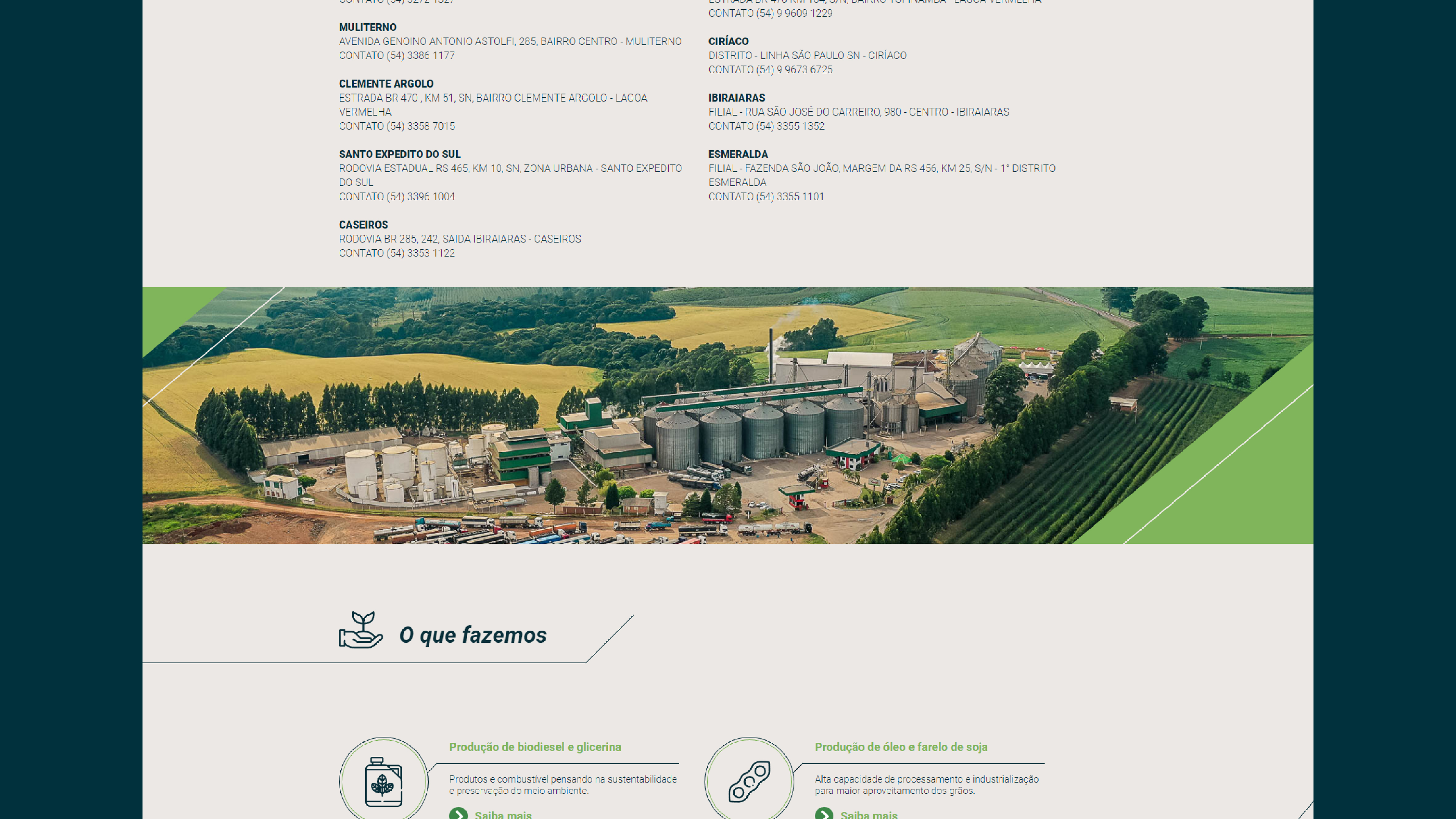Portfolio Agência Jung Site Bocchi Agrobios - 