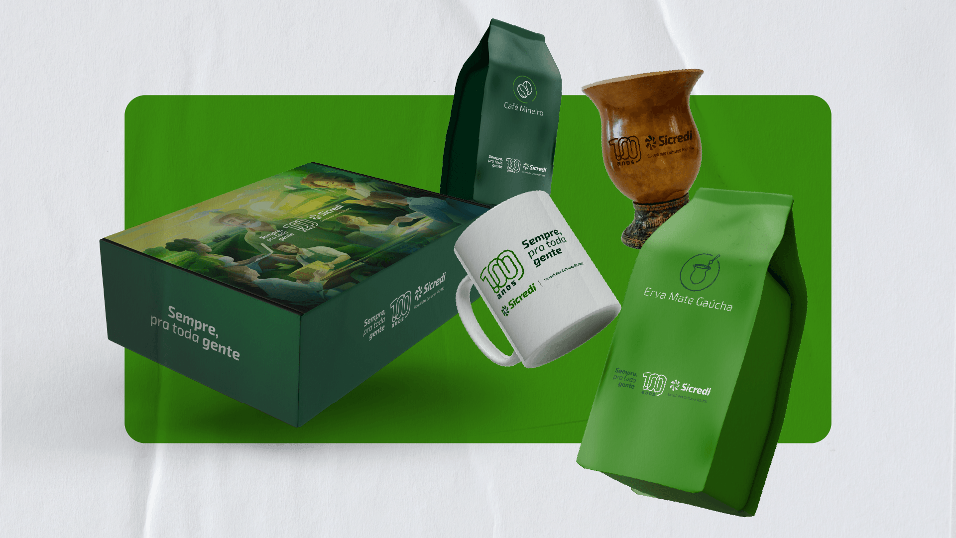 Portfolio Agência Jung Sicredi 100 anos - 